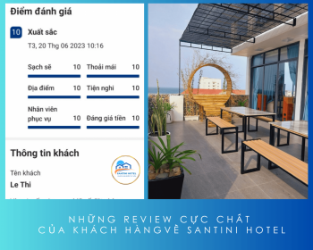 Khách sạn ven biển phú yên - Santini Hotel: Điểm 10 cho chất lượng